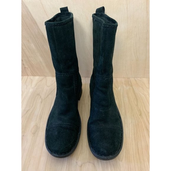Born Suede Audie Boots Black 8.5 - Picture 3 of 10